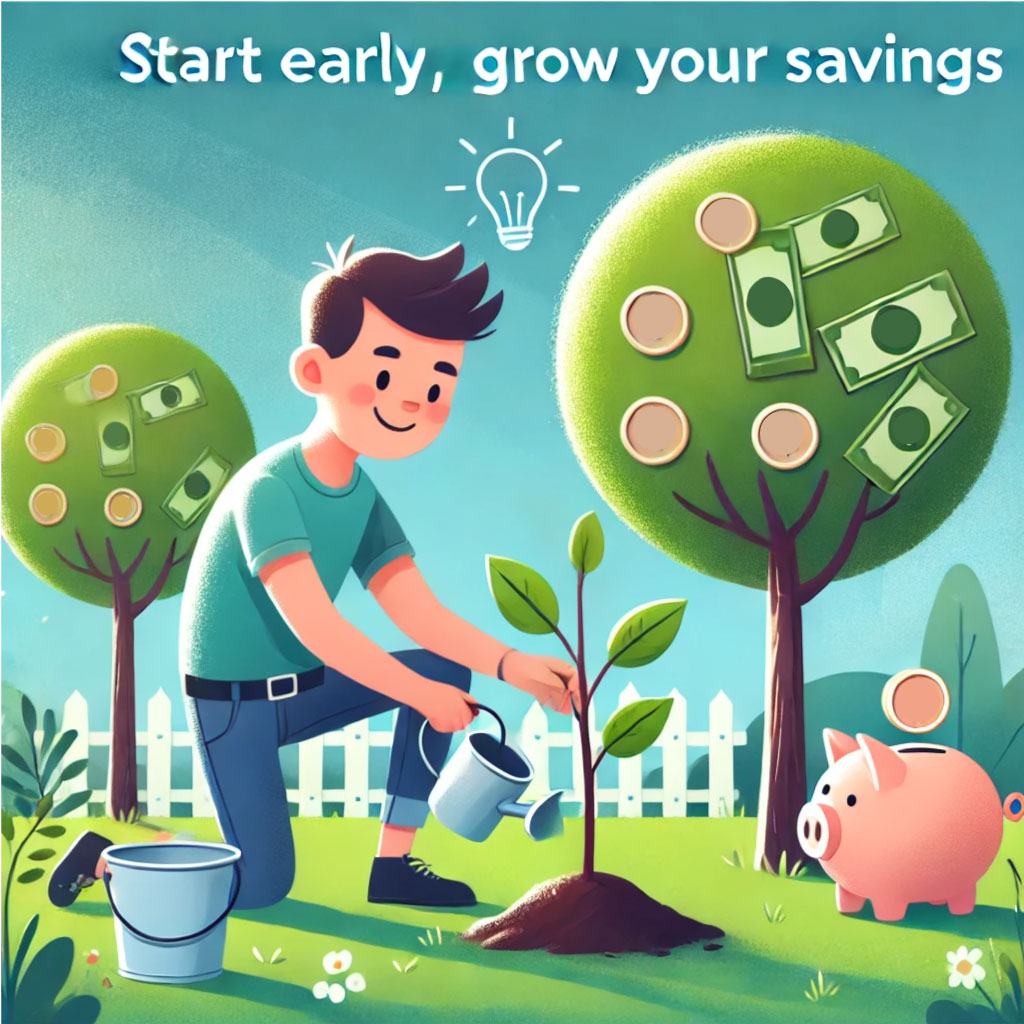 Grow your retirement savings over time